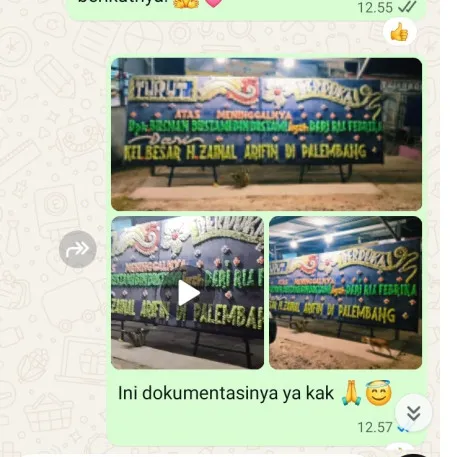 Pengiriman Papan Bunga Duka Brambang Diwek